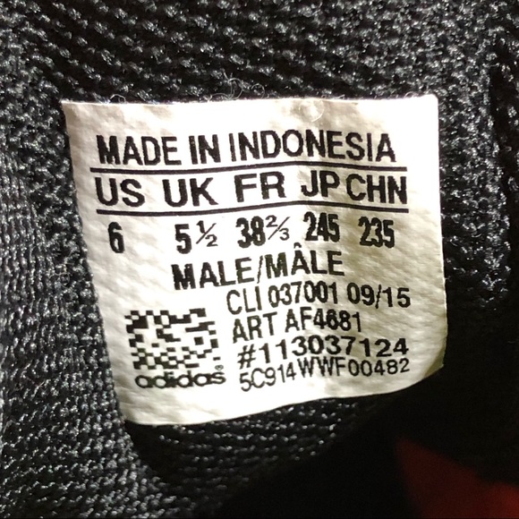 Adidas Messi 15.4 Orange Athletic Sneaker Men 6 - Picture 8 of 8